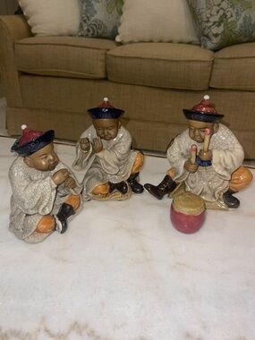 Vintage Chinese Mud Men by Wildwood Accents